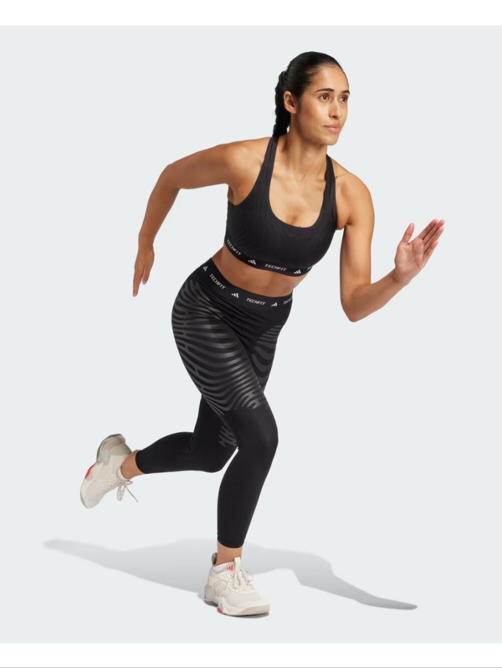 NWT adidas Black TECHFIT High-Rise Leggings